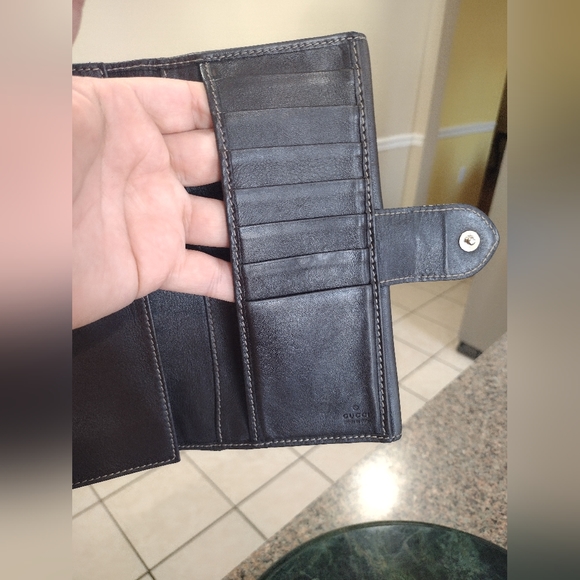 Gucci Monogram Heart Continental Long Wallet - Picture 6 of 17